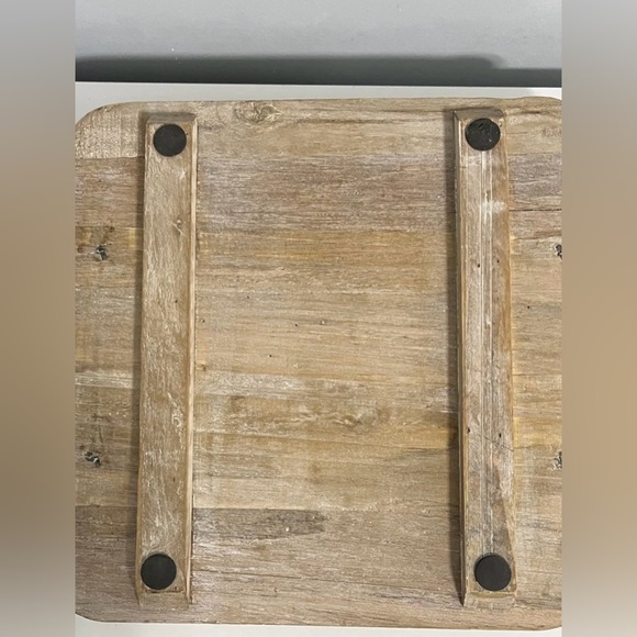 Wood Tray ONLY, With Beaded Handles - Picture 11 of 11